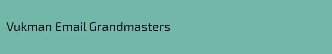 Vukman Email Grandmasters